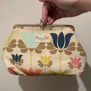 PRIMROSE HILL LONDON Carryall Clutch Cosmetic Make Up Travel Bag EUC